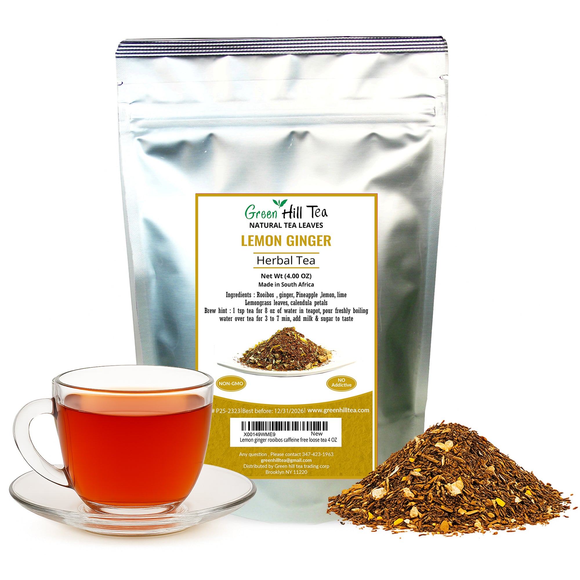 Thai lemon rooibos tea