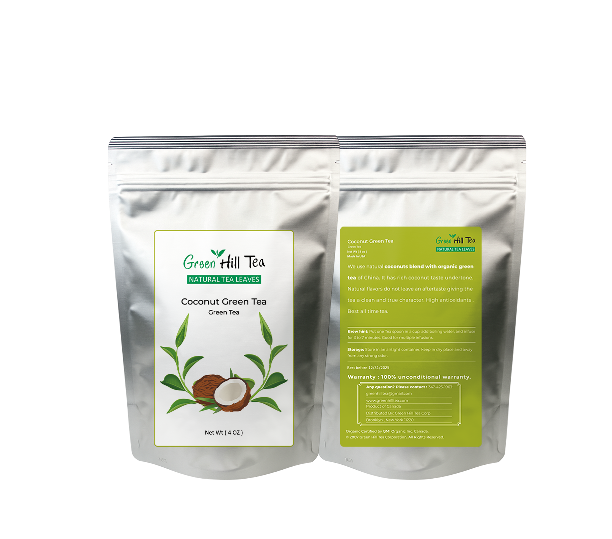 Coconut Green Tea