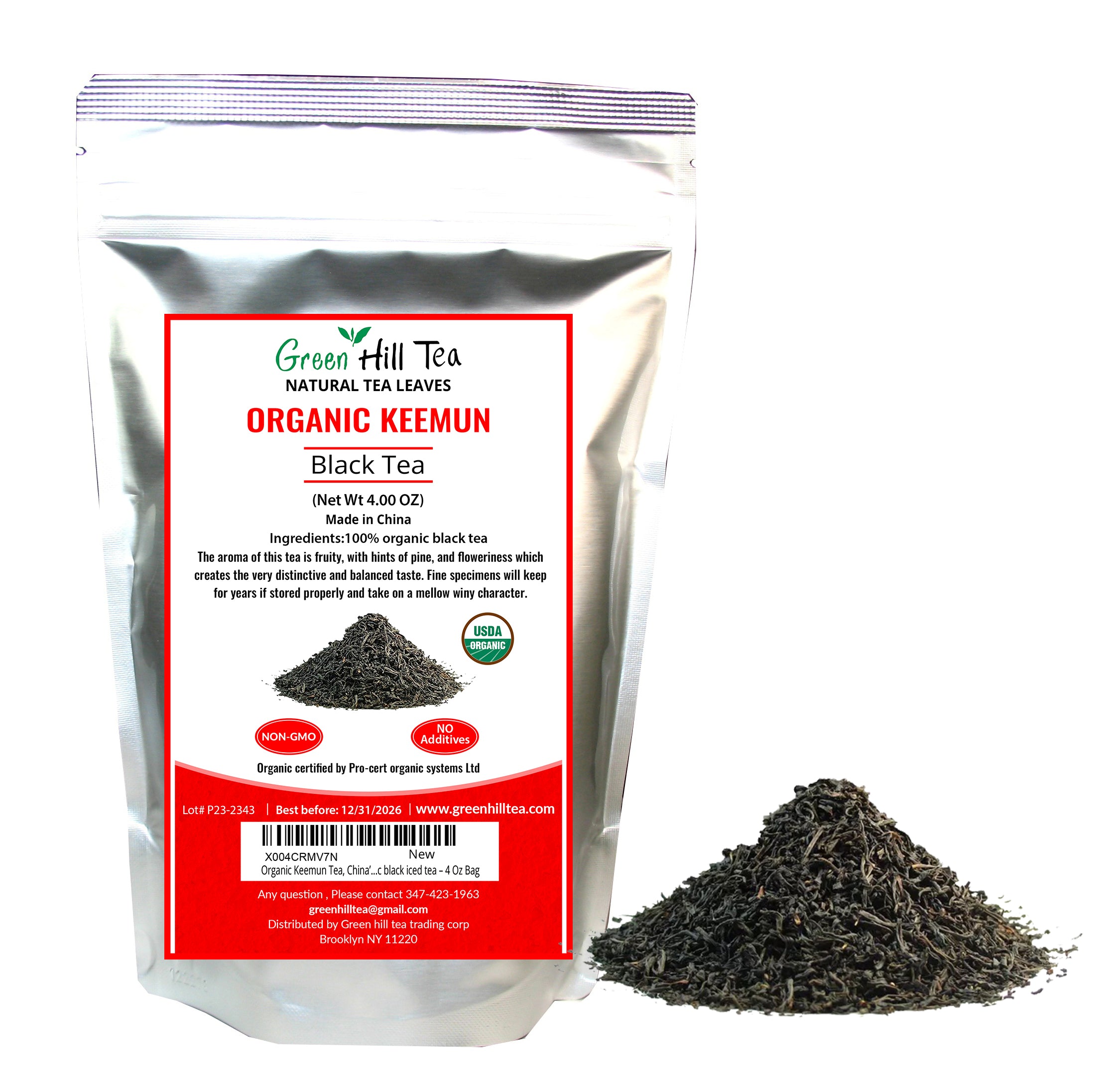 Organic Keemun Tea