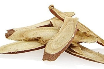 Licorice root slices