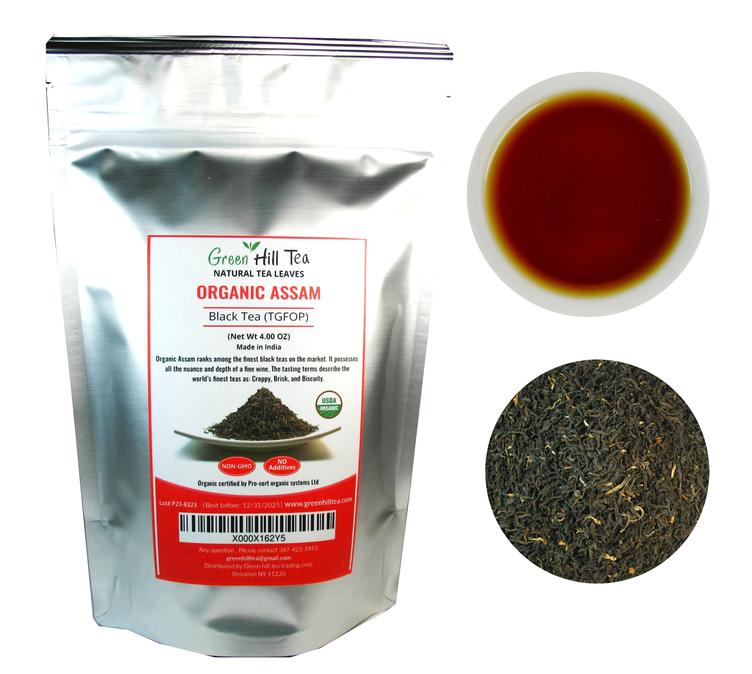 Organic Assam Tea (TGFOP) Premium Black Tea