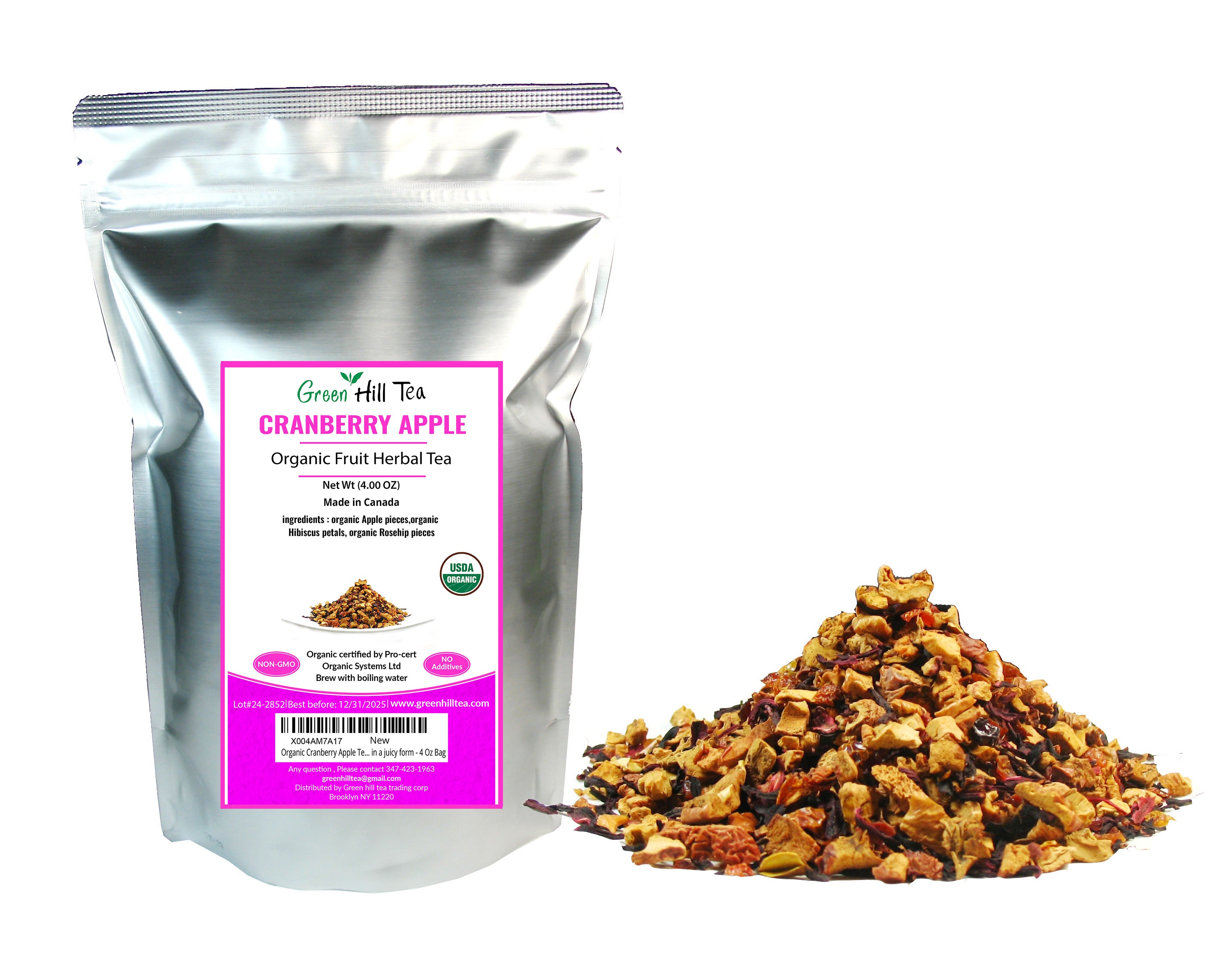 Organic Cranberry Apple Tea