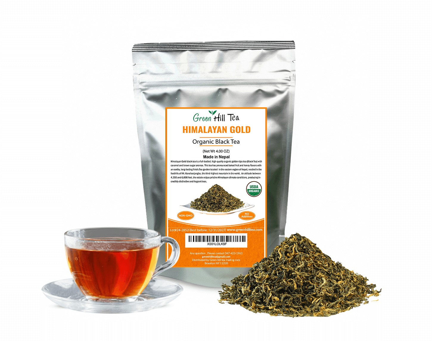Organic Himalayan Gold black tea