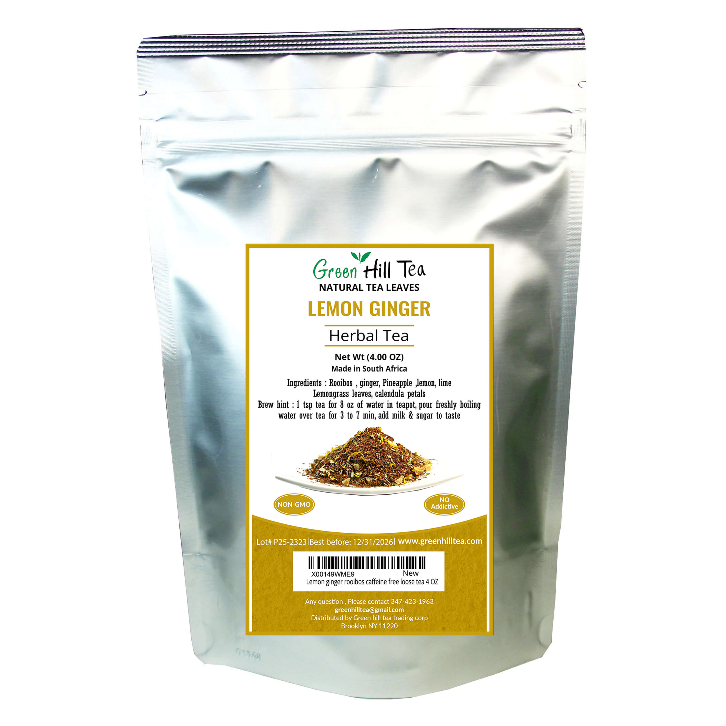 Thai lemon rooibos tea