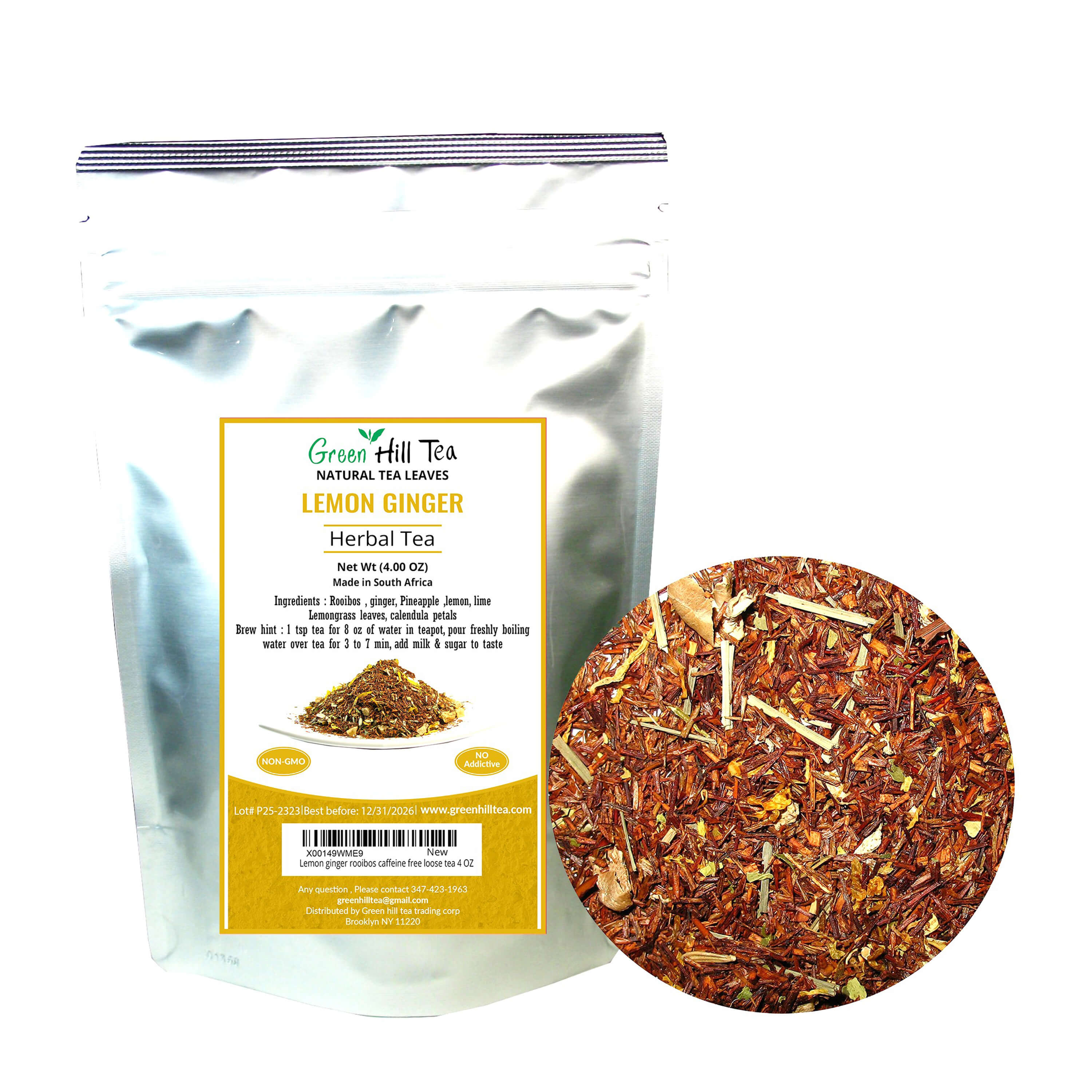 Thai lemon rooibos tea
