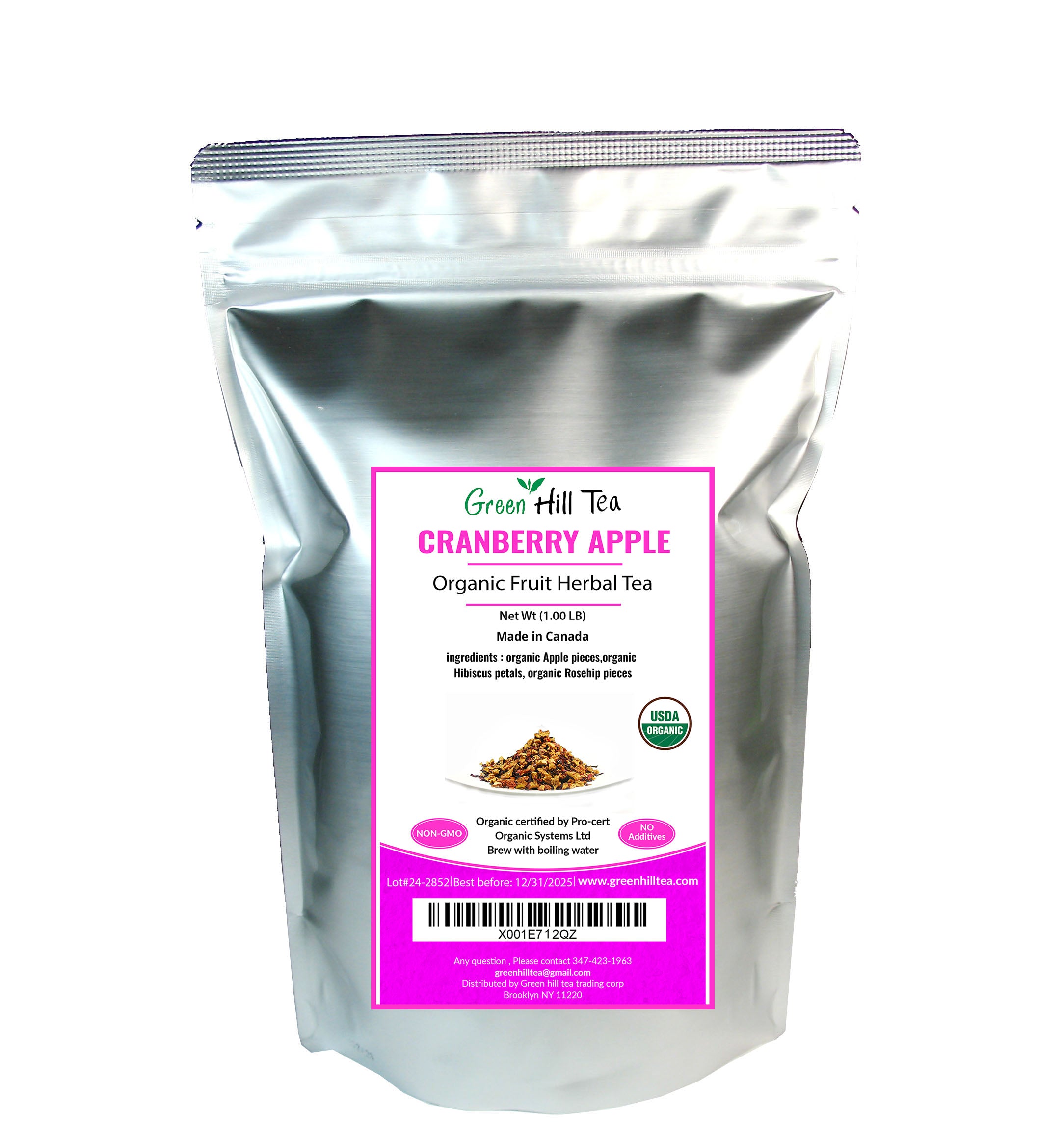 Organic Cranberry Apple Tea