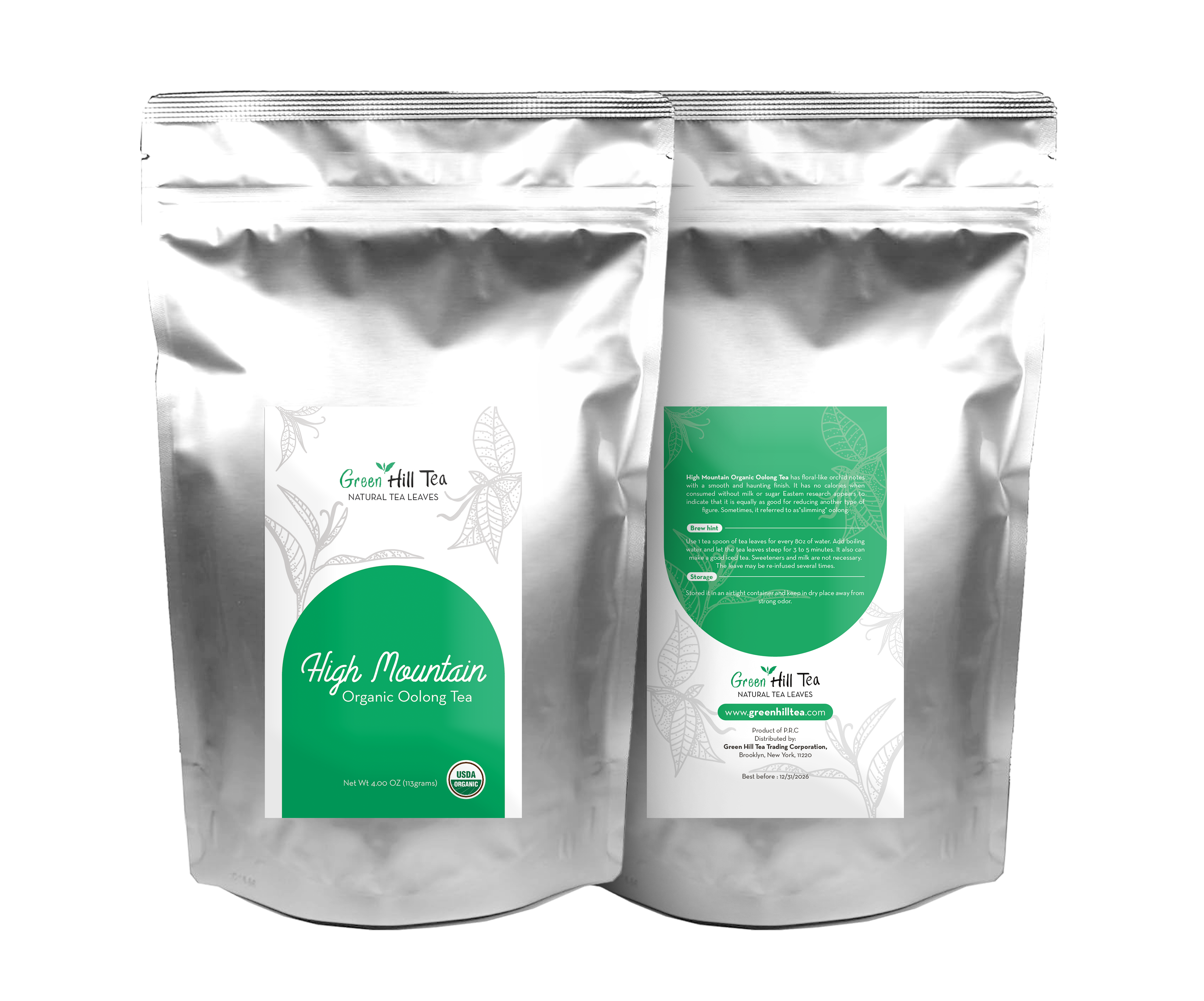 Organic Slimming Oolong Tea