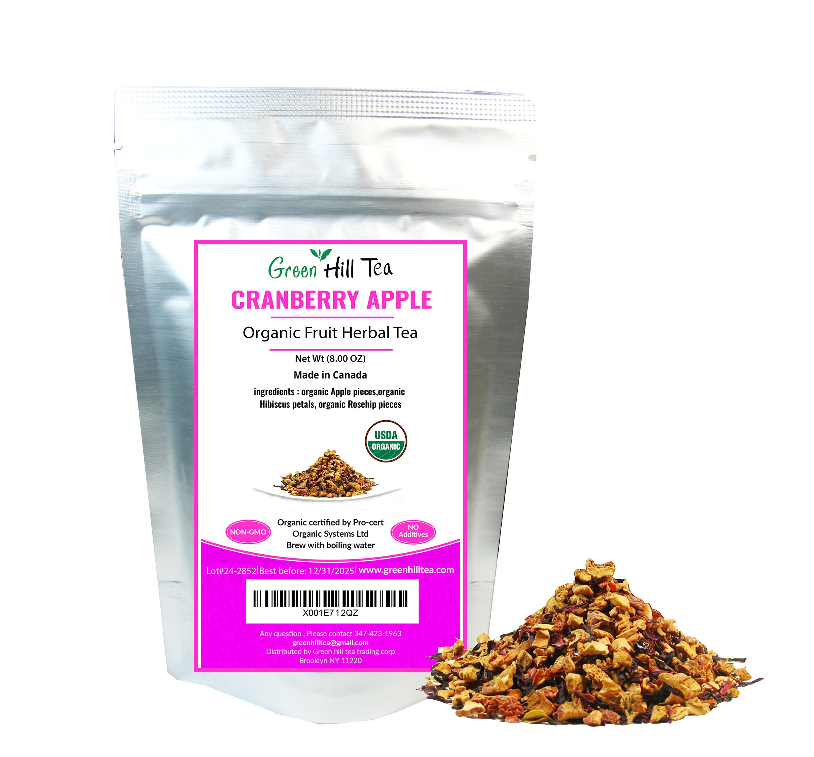 Organic Cranberry Apple Tea