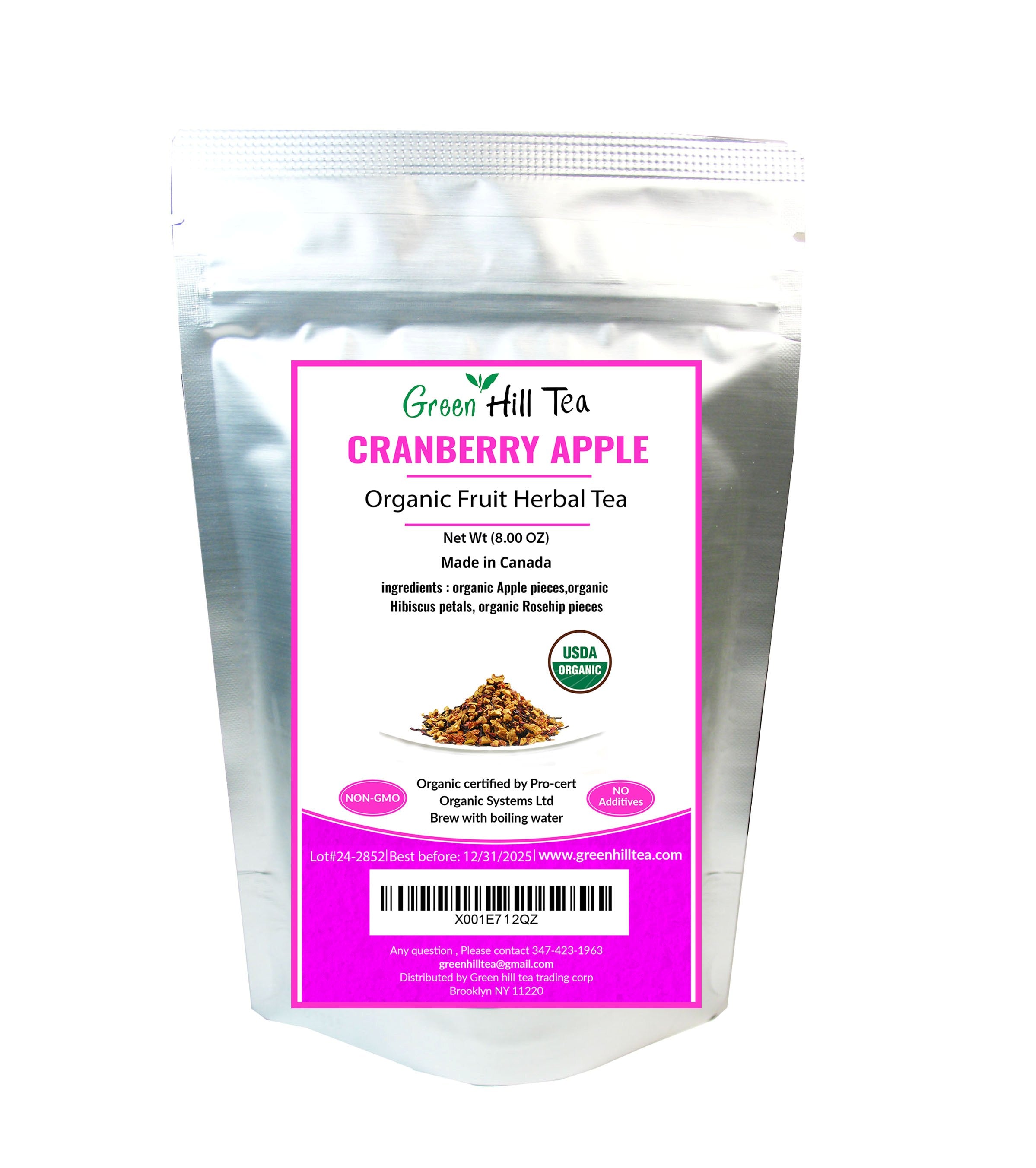 Organic Cranberry Apple Tea