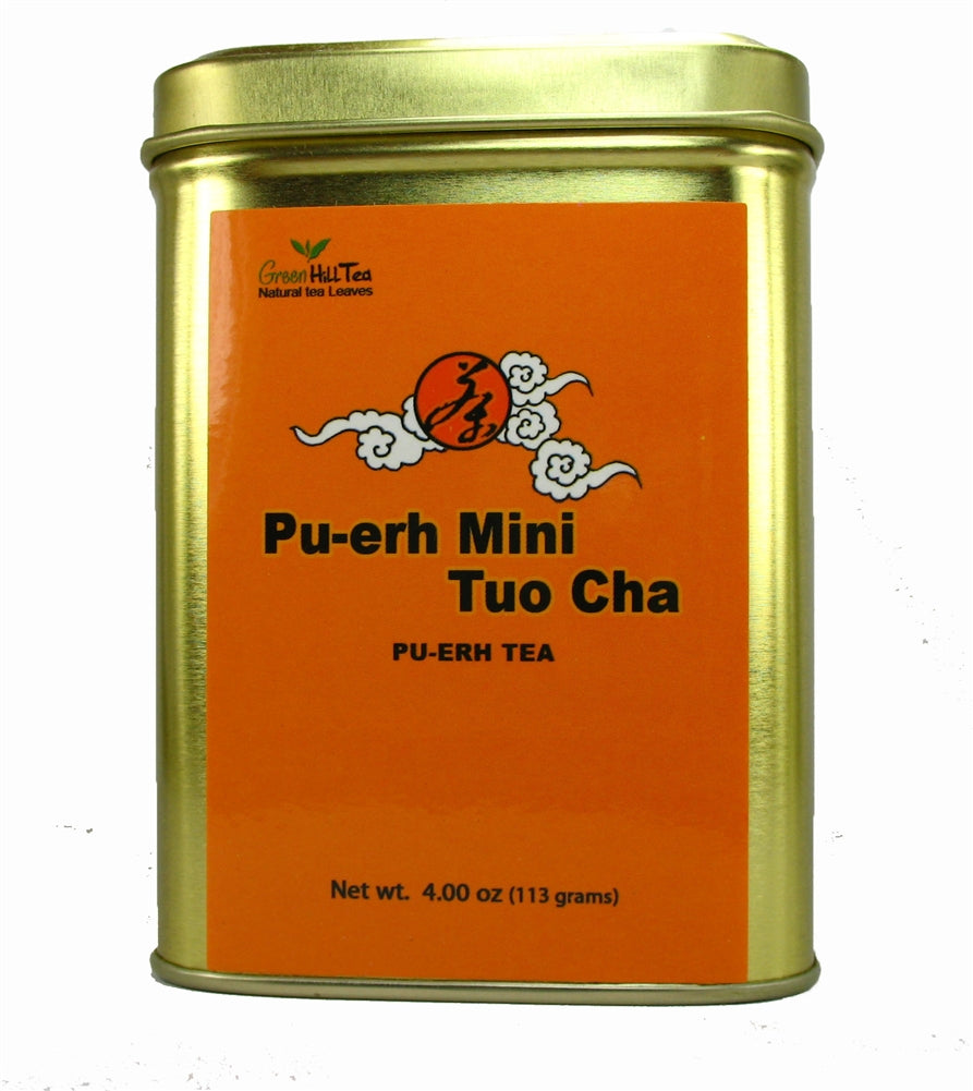 Puerh Tuo Cha 4.00 OZ Tea Tin