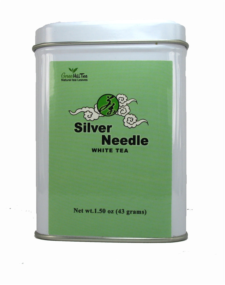 Silver needle white tea 1.50 OZ Tea Tin